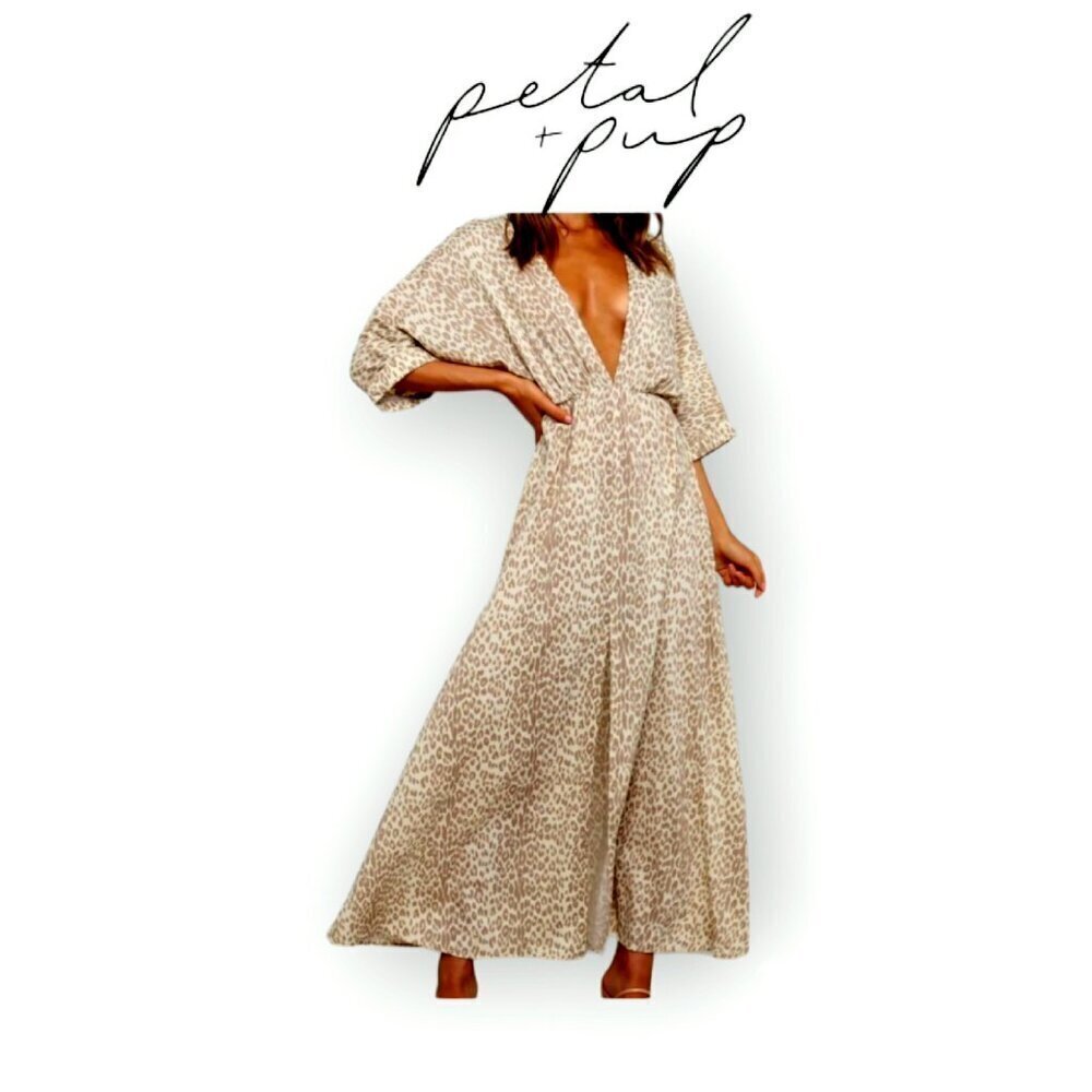 Beige Maxi Dress